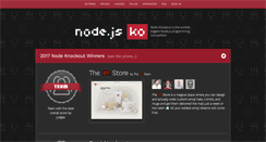 Desktop Screenshot of nodeknockout.com